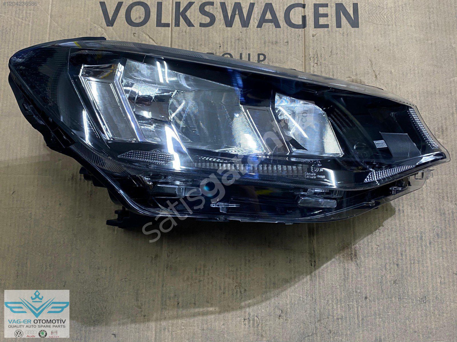 VW CADDY 2020 MODEL SAĞ FAR LEDSİZ 2K8941006B / TAİWAN SIFIR