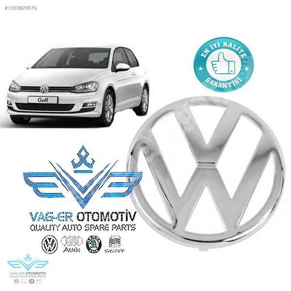 VW GOLF 7 2013-2016 ARASI ÖN PANJUR ARMASI LOGOSU 5G0853601