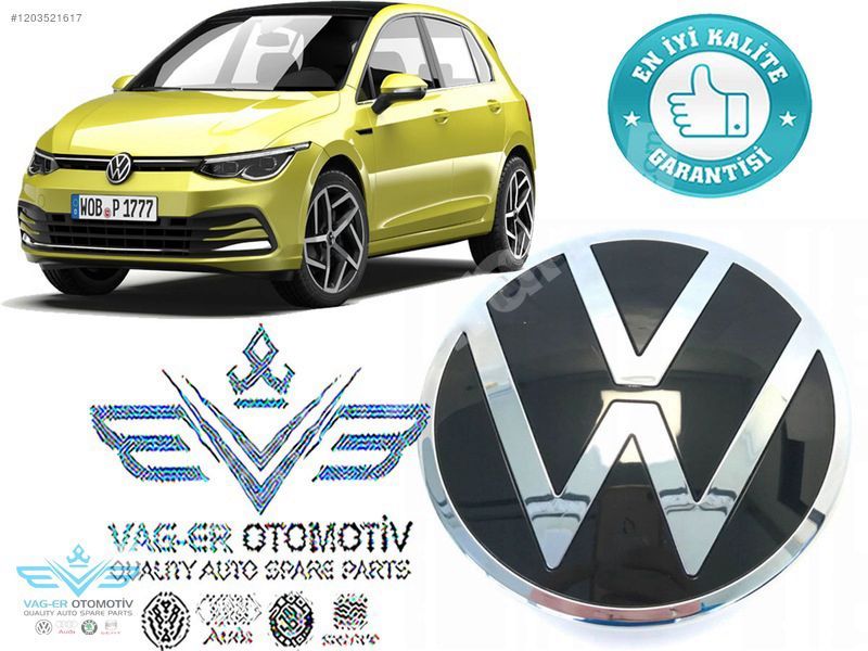 VW GOLF8 GOLF 8 2021-2024 ÖN PANJUR ARMASI LOGOSU 5H0853601D