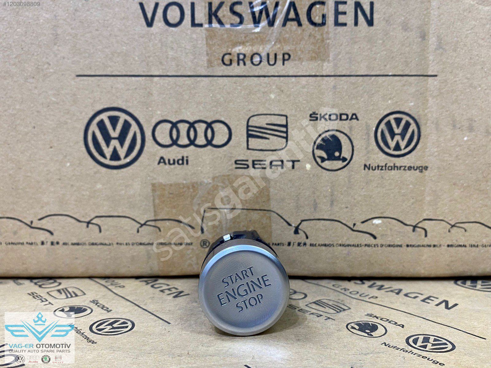 VW GOLF 7 2013-2016 START ENGINE STOP DÜĞMESİ 5G1959839A