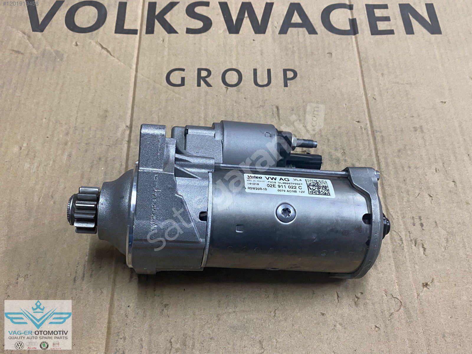 PASSAT B8 CLH MOTOR 1.6 2.0 TDI MARŞ MOTORU 02E911022C SIFIR