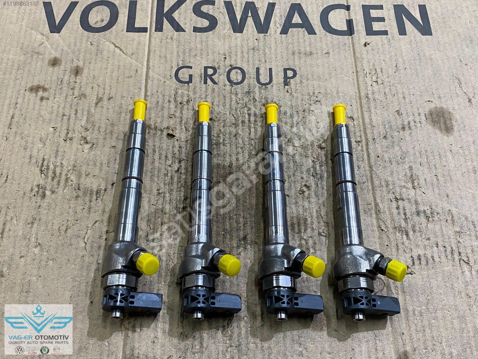 VW CRAFTER 2.0 TDI CSNA ENJEKTÖR TAKIMI 03L130277J 03L130277Q