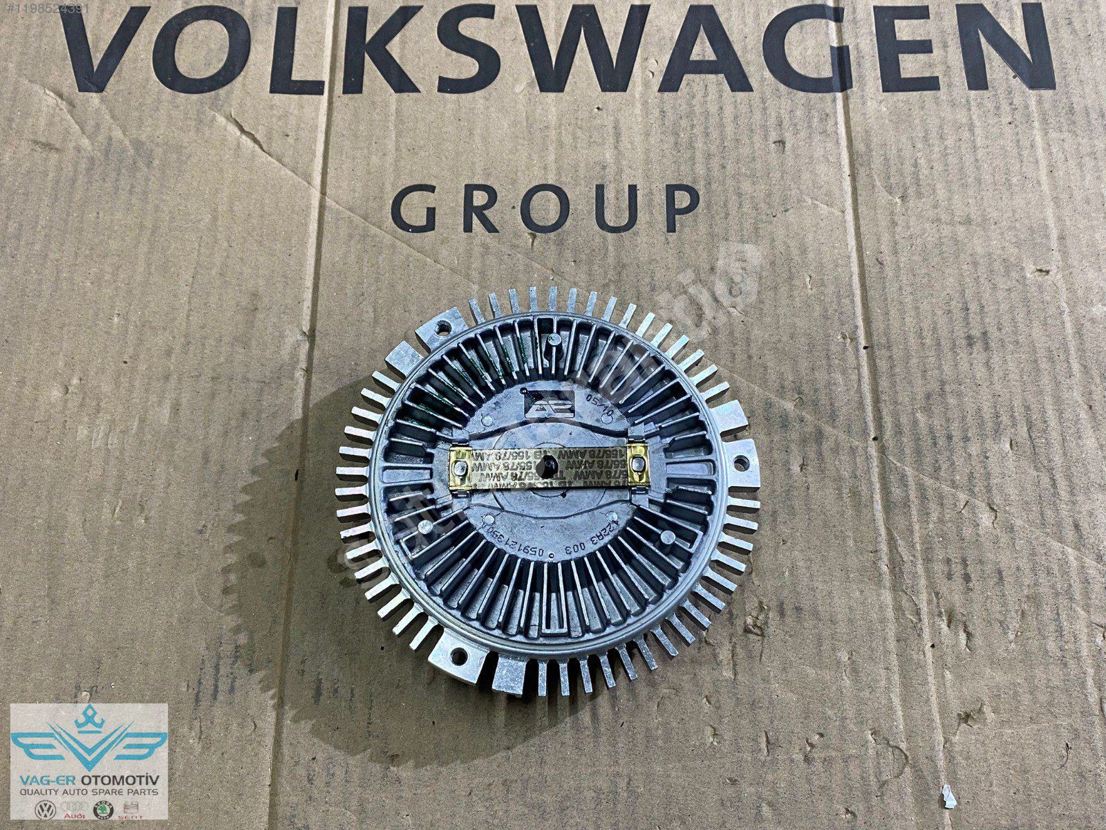 AUDİ A4 B5 FAN TERMİĞİ TERMİK KASNAĞI KASNAK 058121350