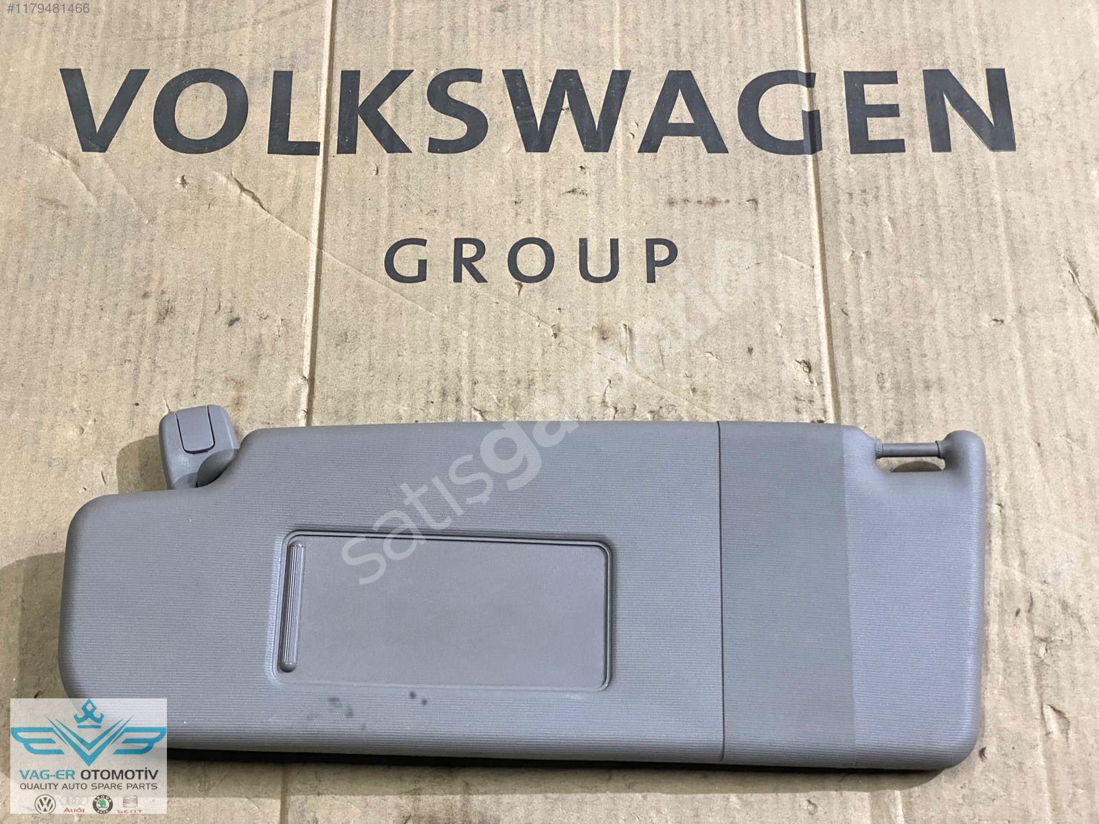 GOLF 5 2004-2008 ÖN SOL GÜNEŞLİK GUNESLIK ORİJİNAL KOYU GRİ