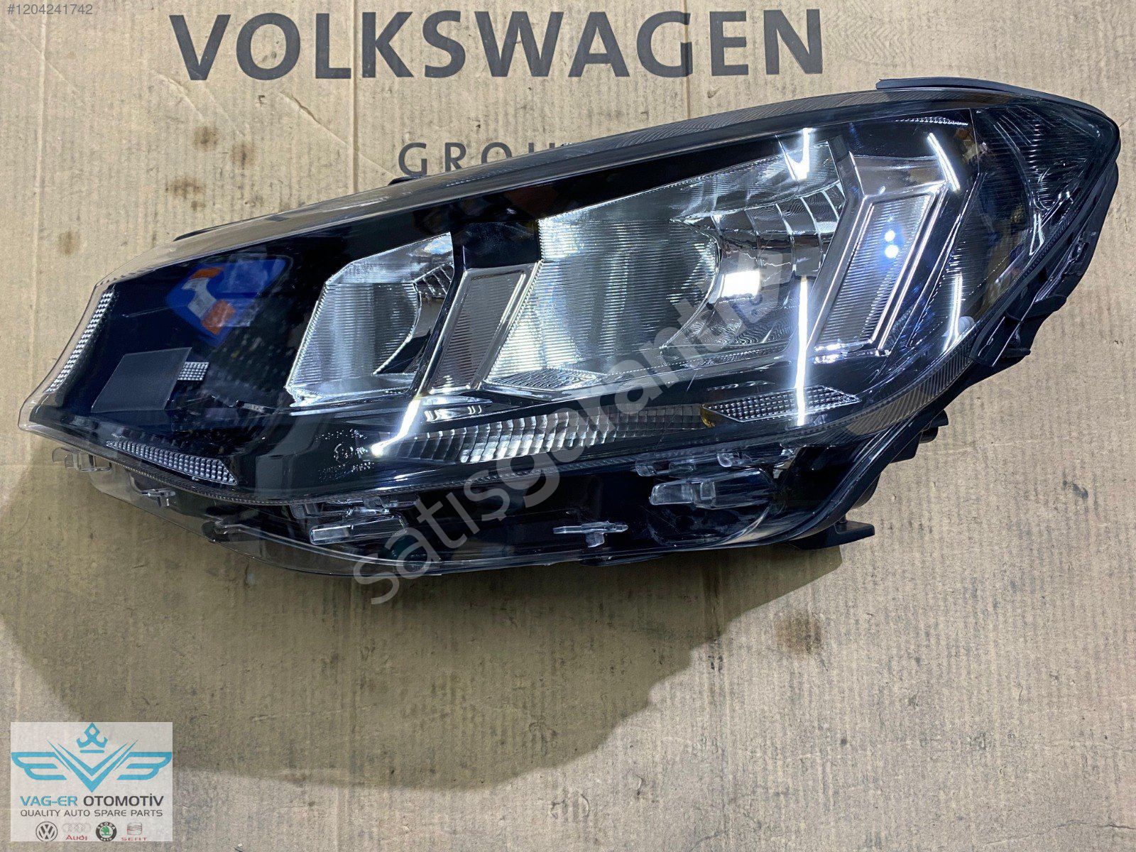 VW CADDY 2021 MODEL SOL FAR LEDSİZ 2K8941005B / TAİWAN SIFIR