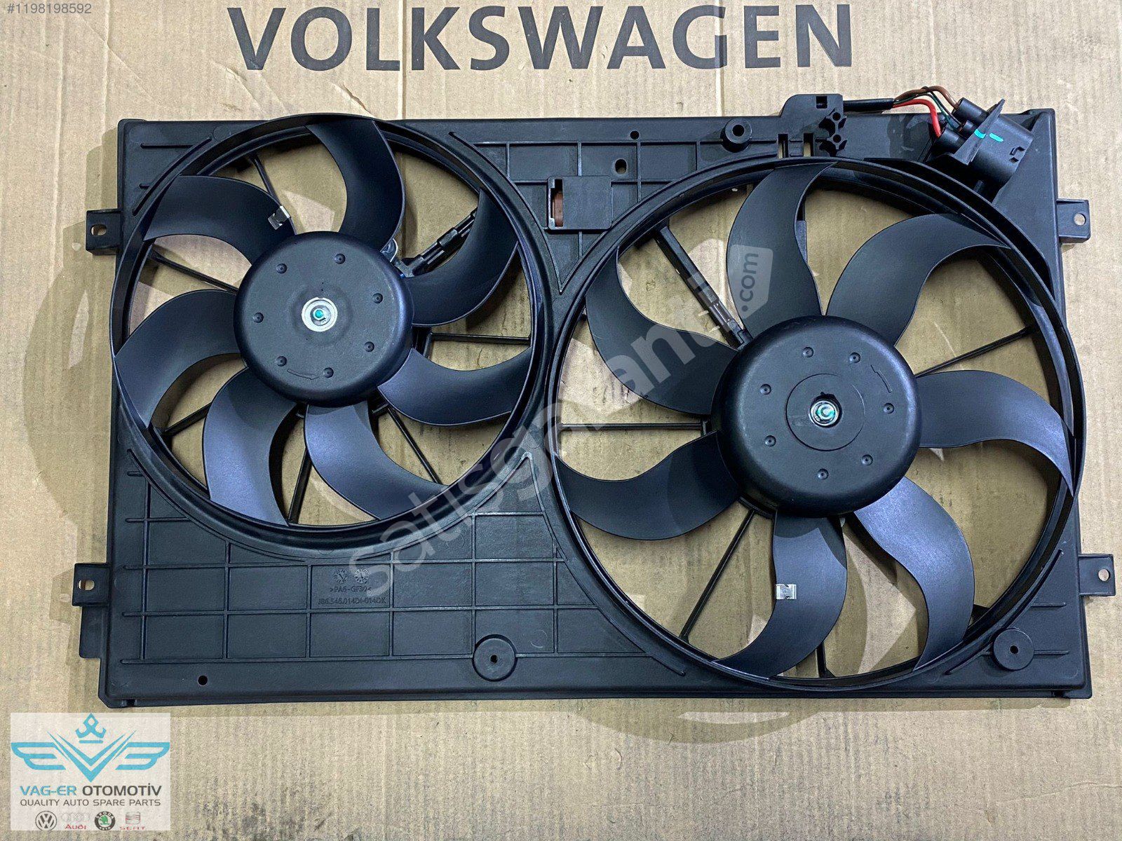 GOLF 5 PLUS GOLF 6 FAN MOTORU KO PERVANESİ ÇERÇEVESİ 1K0959455DG