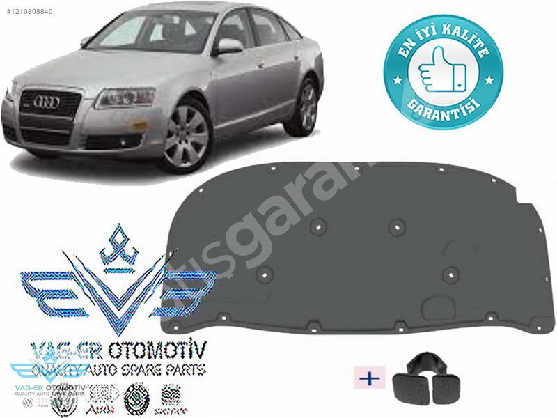 AUDİ A6 C5 1998-2005 ARASI KAPUT İZOLASYONU KEÇESİ 4B0863825AG