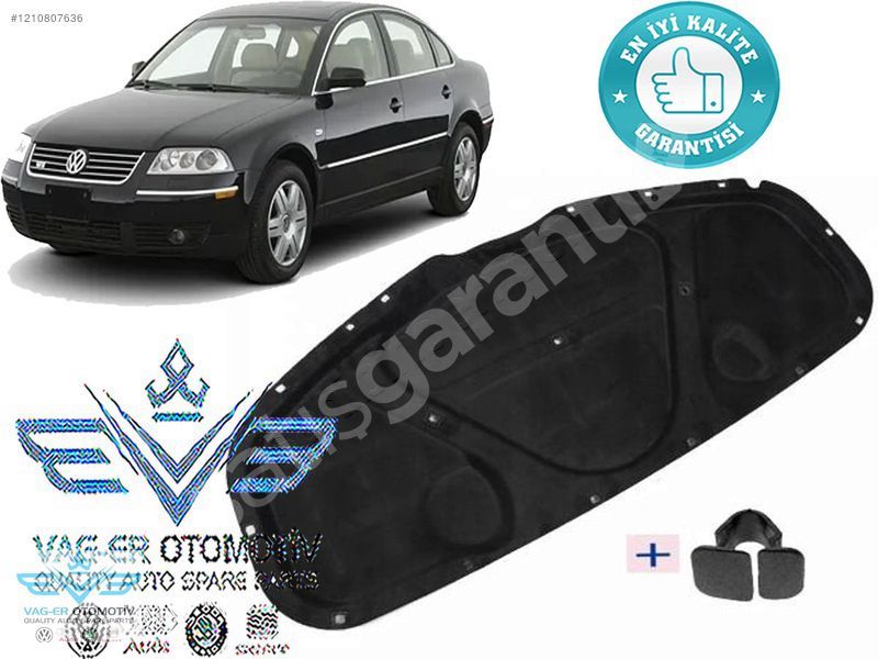 VW PASSAT B5.5 2001-2005 ARASI KAPUT İZOLASYONU KEÇESİ 3B0863835