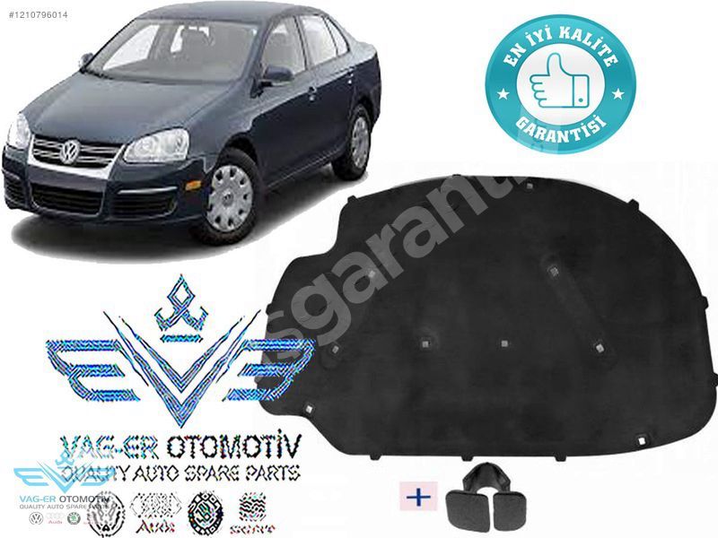 VW JETTA 2006-2011 ARASI KAPUT İZOLASYONU KEÇESİ 1K0863831D