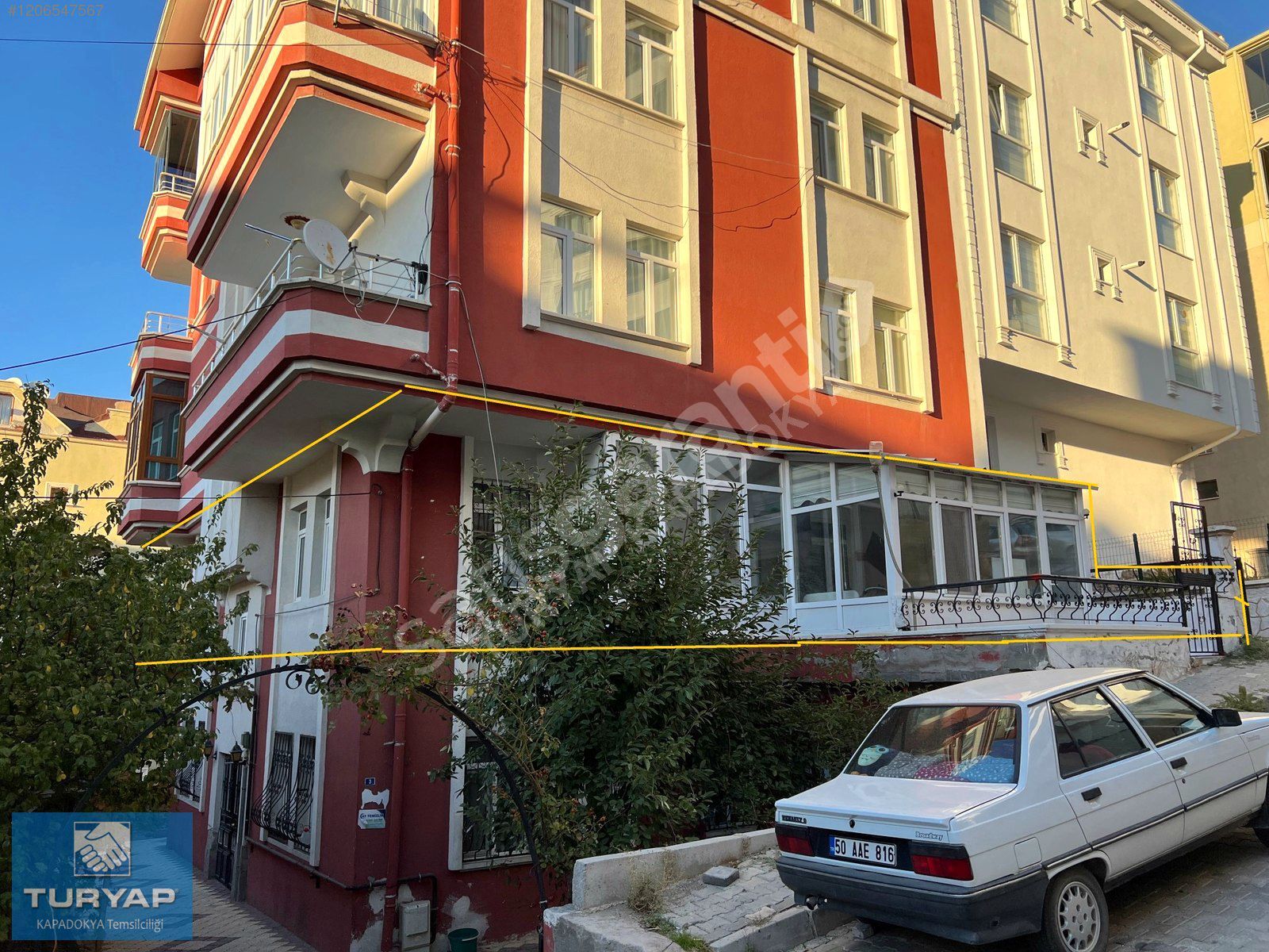 geniş 2+1 daire kapatılan balkon ile 2.5+1 denilebilir