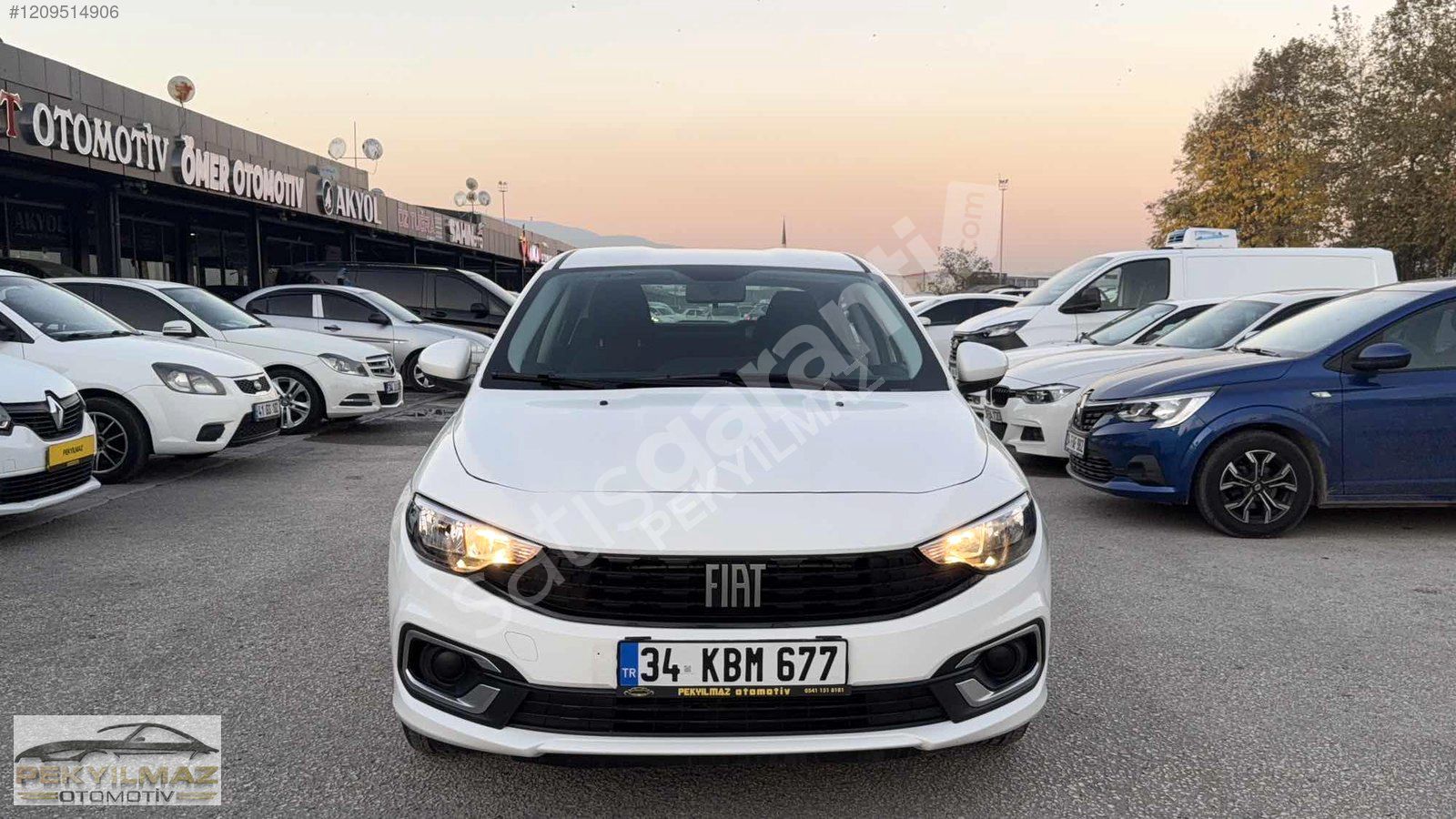 2024 model FIAT EGEA 1.4 EASY 15.000km HATASIZ