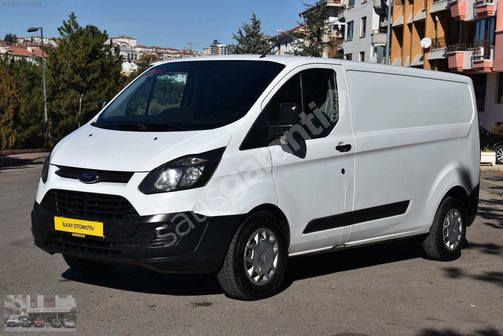 İLKAY OTO'DAN 2017 MODEL FORD TRANSİT CUSTOM PANEL 306,000 KM