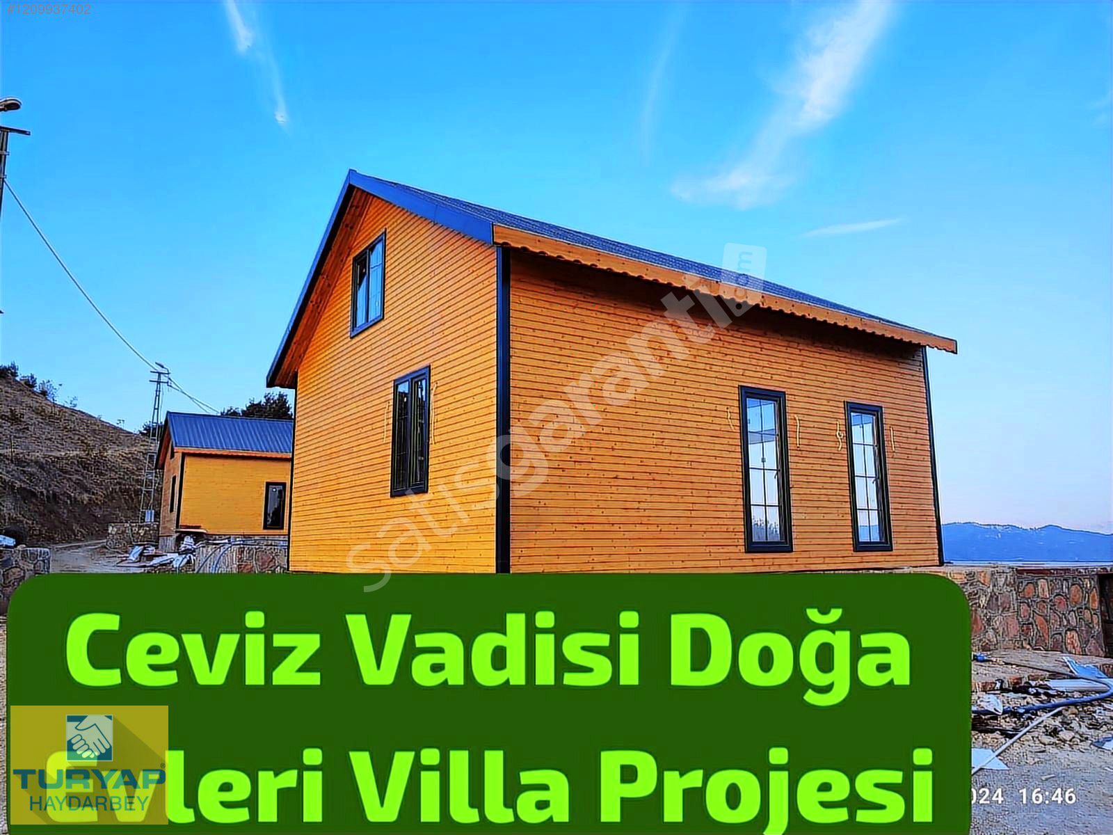 HAYDARBEY TURYAP'TAN CEVİZ VADİSİ DOĞA EVLERİ PROJESİNDE VİLLA