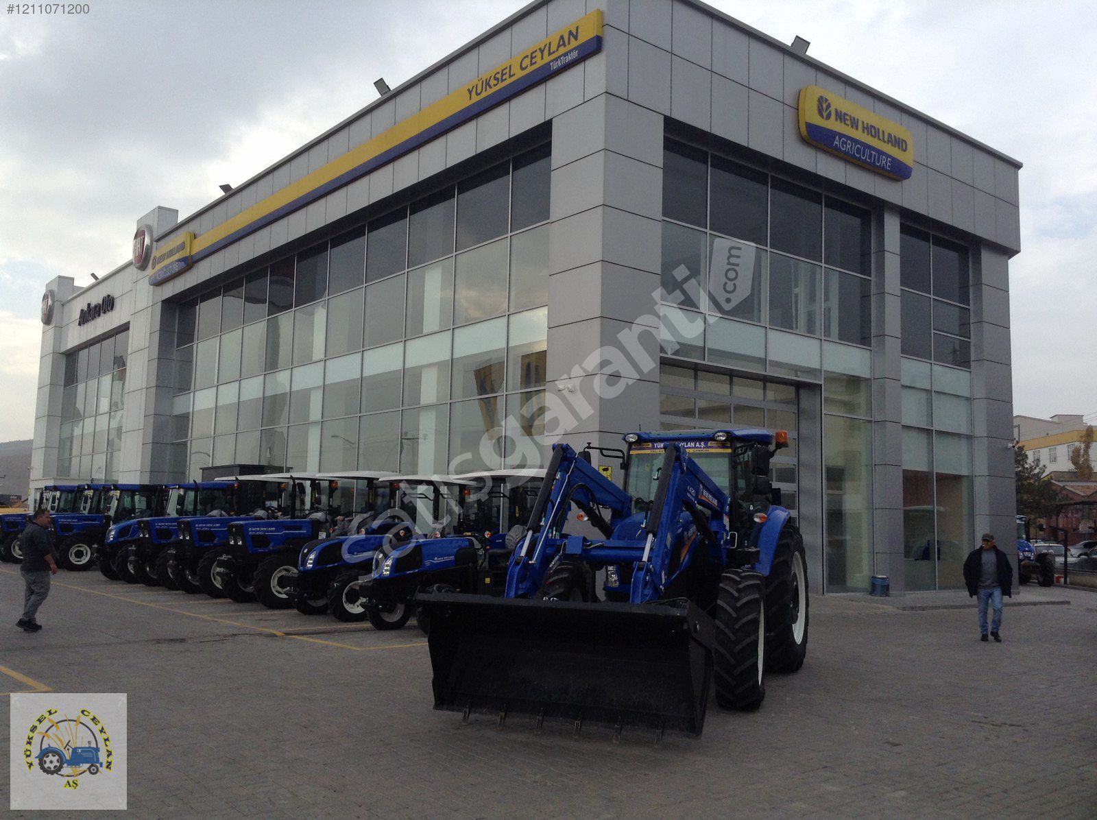 YÜKSEL CEYLAN A.Ş. DEN NEW HOLLAND TD110D ORJİNAL KEPÇELİ 2024