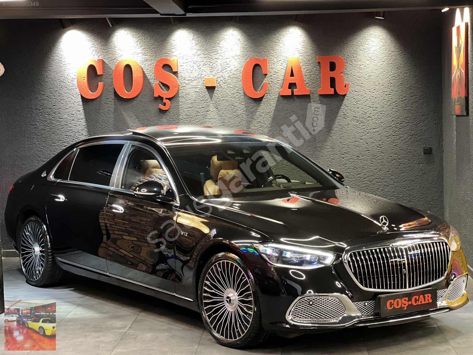 COŞ CAR DAN MERCEDES BENZ MAYBACH S680 4MATIC ARKA AKS+MASAJ
