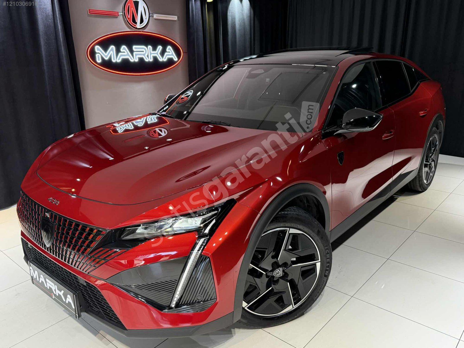 MARKA'DAN 2023 PEUGEOT 408 GT BOYASIZ HATASIZ SIFIR TADINDA