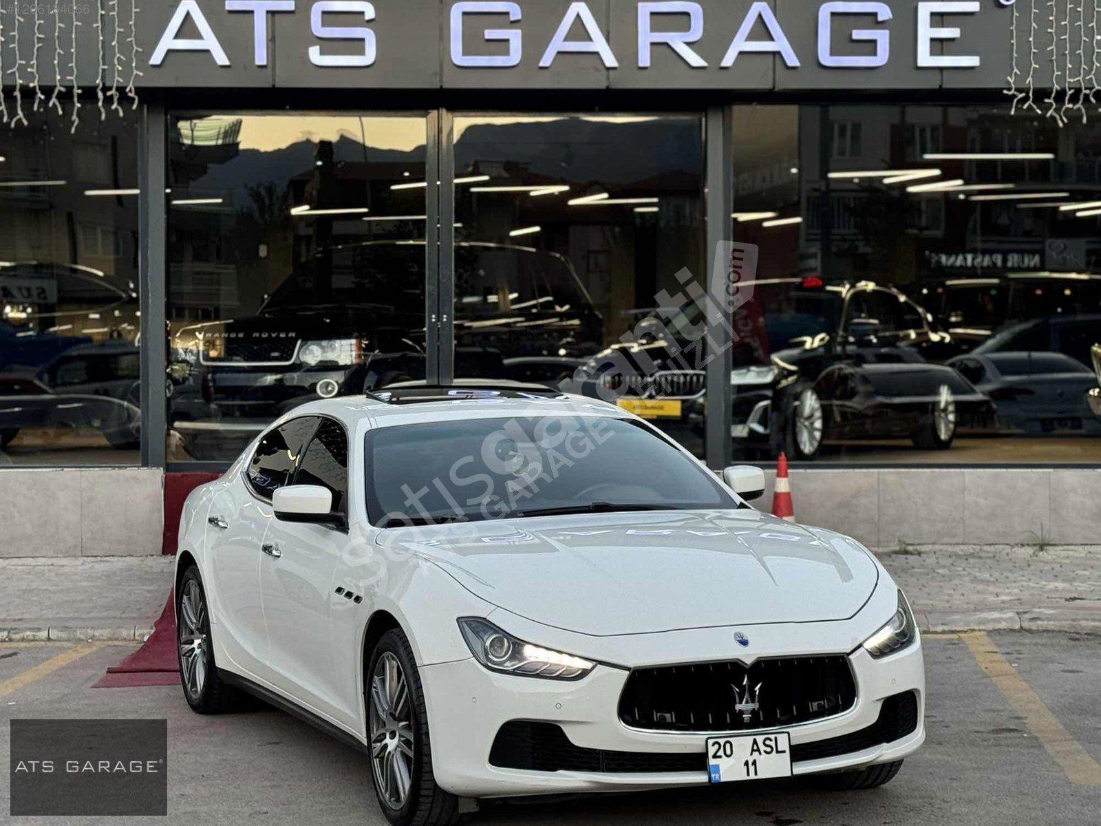 ATS GARAGE 2013 MASERATİ GHİBLİ HATASIZ FERMAS TABA-ISTM-SGTMA