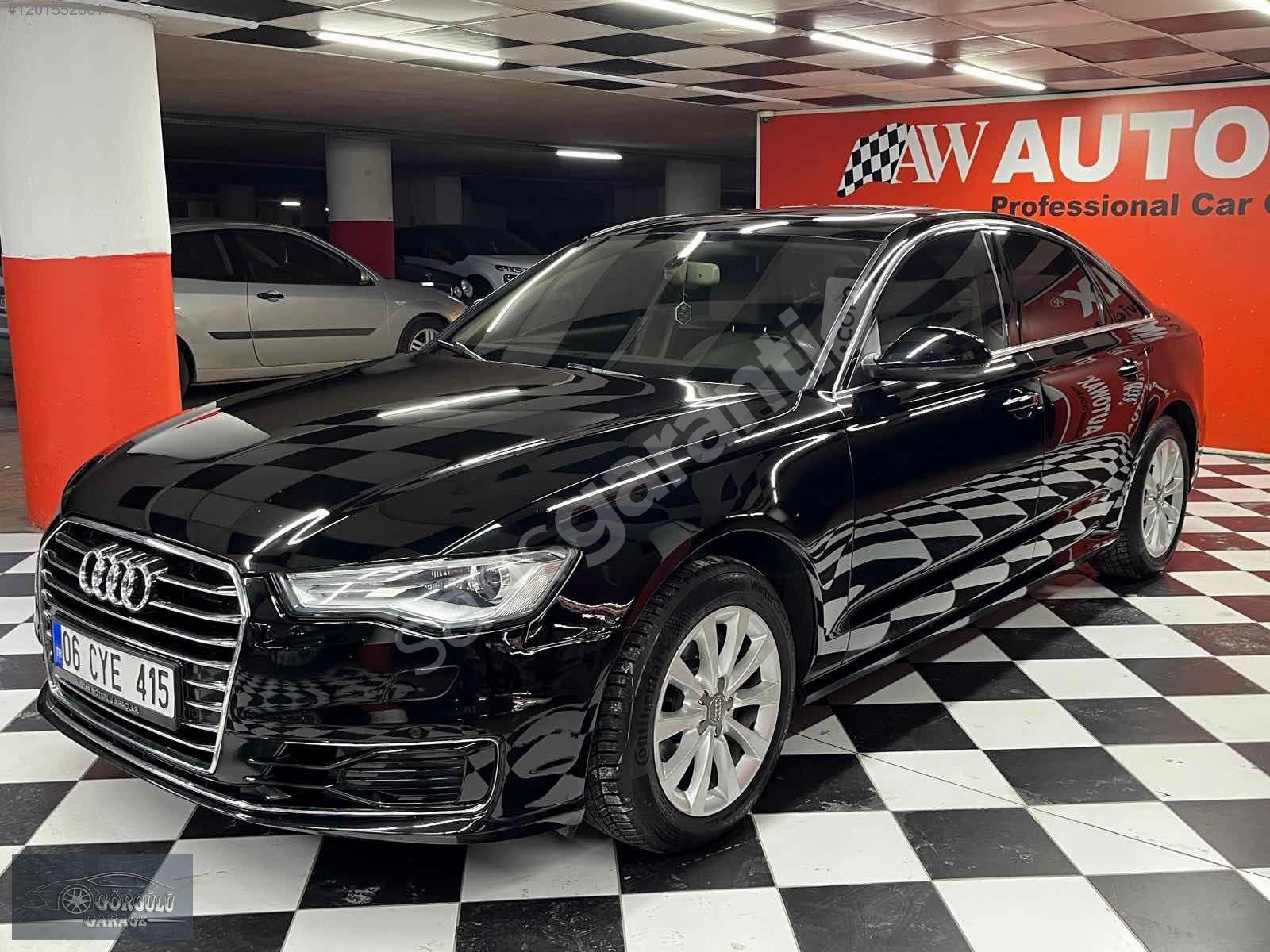 AUDİ A6 LİMUSİNE 2.0 ULTRA VAKUM 4 KOLTUK ISITMA BAKIMLI