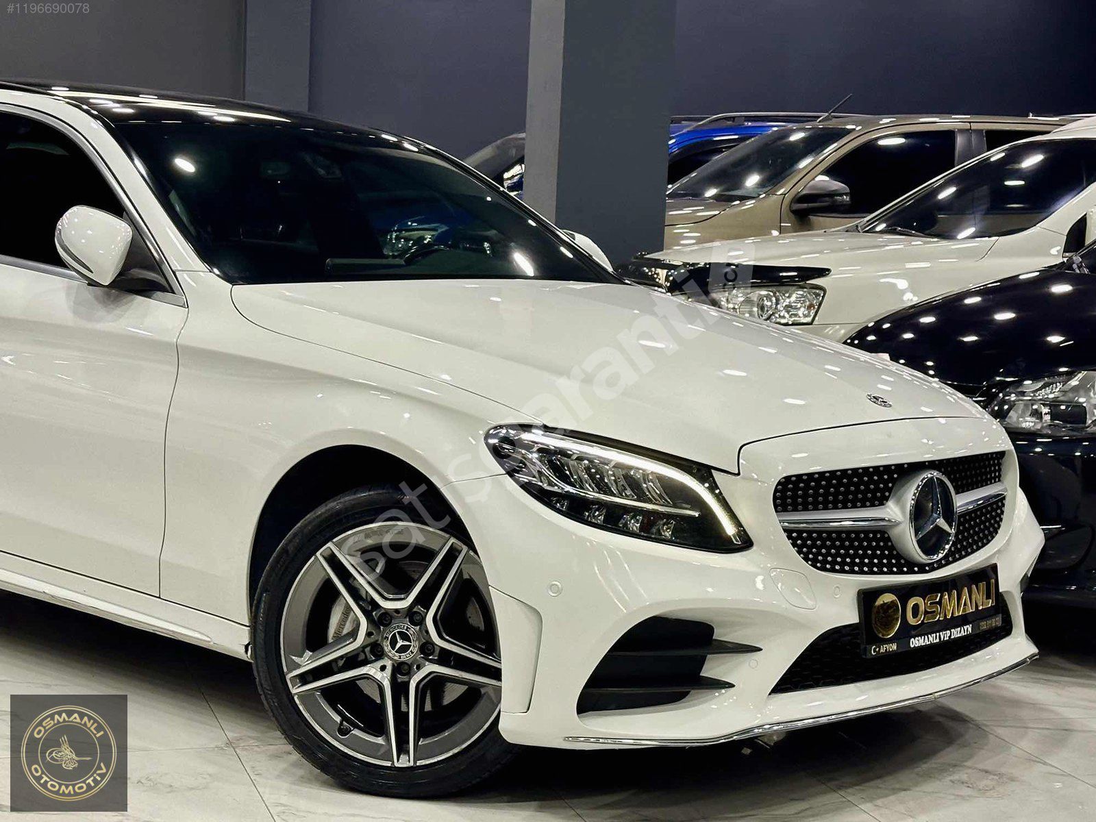 -OSMANLI-CAM TAVAN C200 AMG 4X4 HYBRIT&BENZİN 135.000 KM