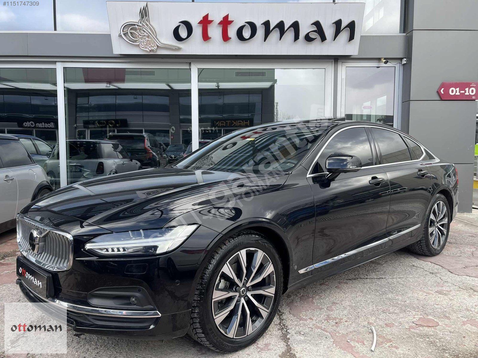 OTTOMAN-2022 VOLVO S90 54 BİN KM HATASIZ BOYASIZ SİYAH İÇİ TABA