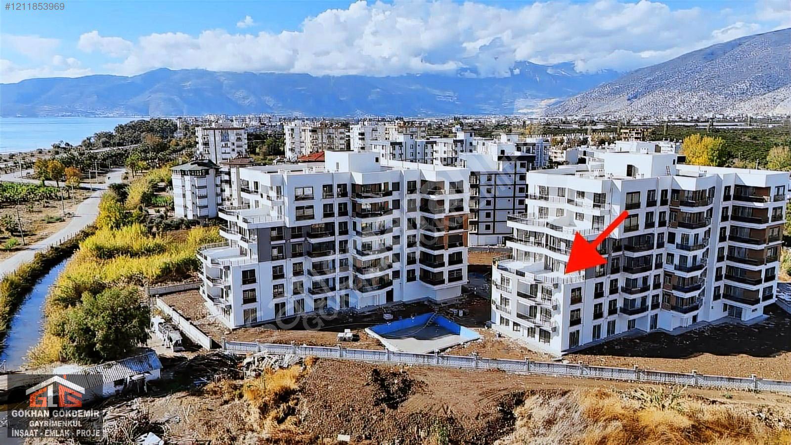 GÖKHAN GÖKDEMİRDEN SİTE İÇİ DENİZ MANZARALI REZİDANS 1+1 DAİRE