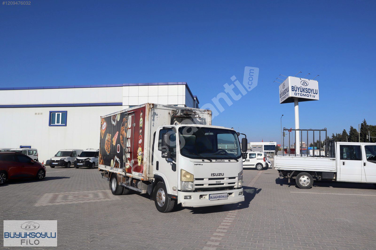 BÜYÜKSOYLU FİLO/2012 MODEL ISUZU NPR 8 FRİGORİFİK KAMYON