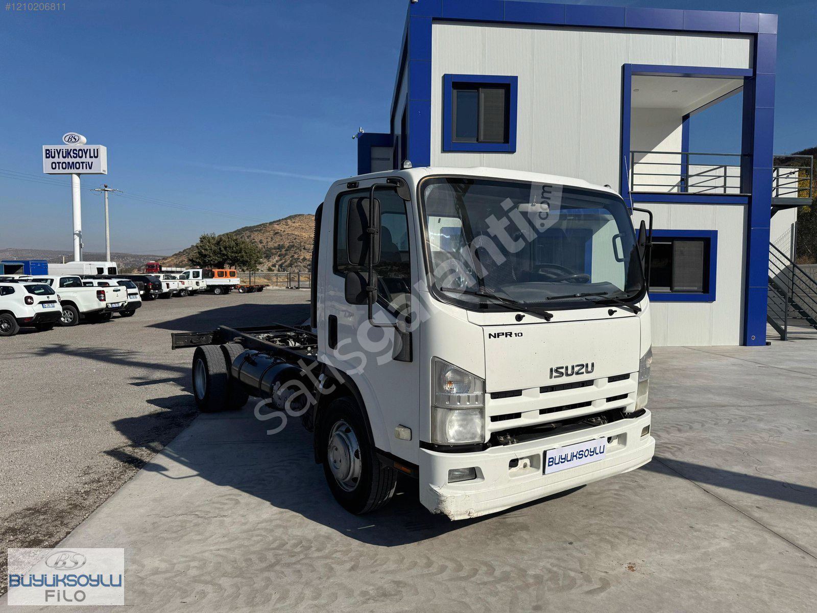 BUYUKSOYLU FİLO/2013 MODEL ISUZU NPR 10 ŞASİ KAMYON