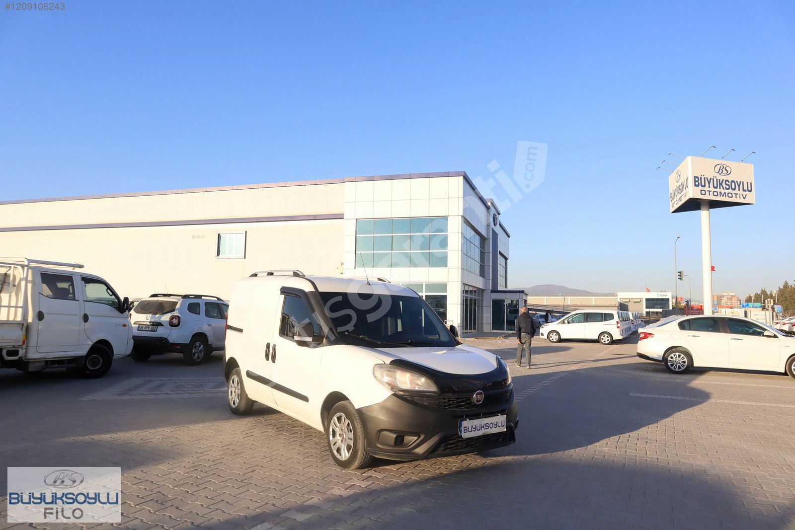 BÜYÜKSOYLU FİLO/2015 MODEL FİAT DOBLO CARGO 1.3 MULTİJET 90 HP