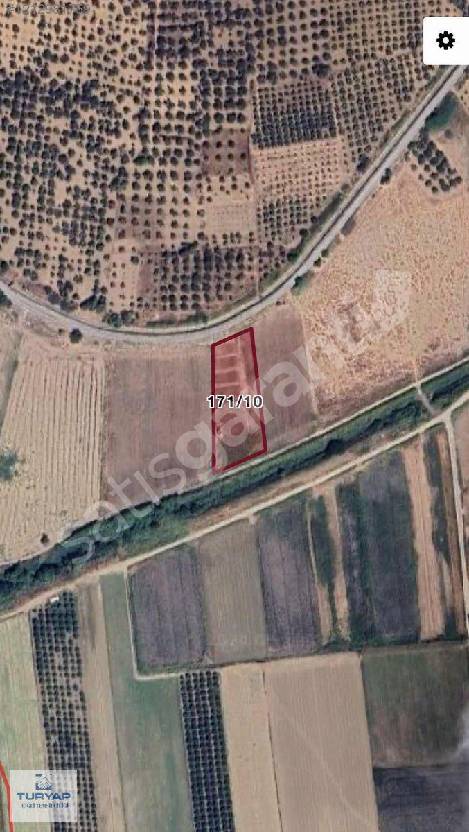 Menemen Türkelli Mahallesi'nde Satılık 286 m2 Tarla