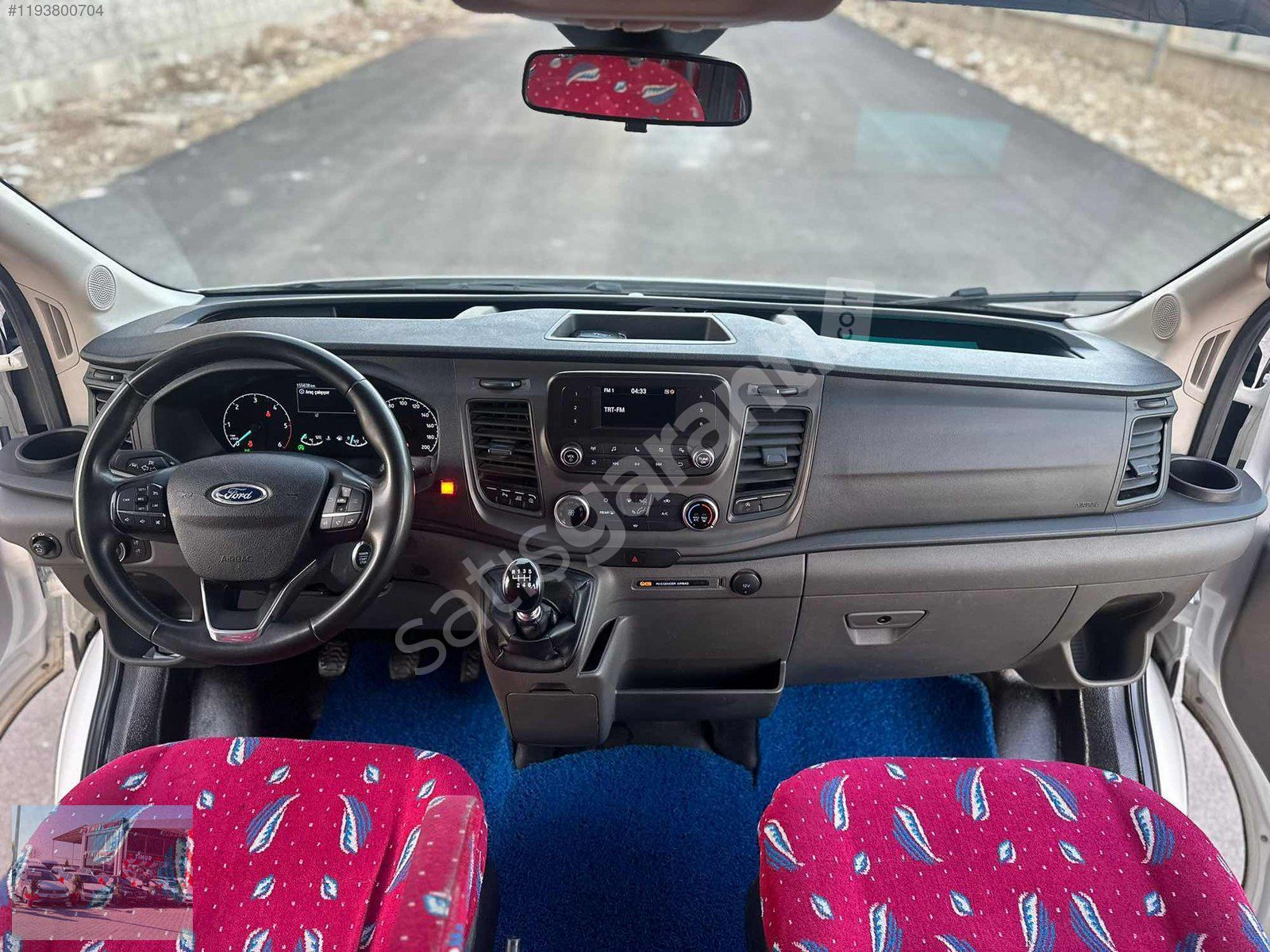 TİMUR OTO DAN FORD TRANSİT JUMBO ÇİFT TEKEL ÇİFT KLİMALI MÜNÜBÜS