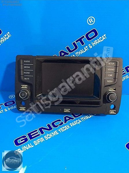 VW GOLF 7 EKRAN MULTİFONKSİYON SÖKME ORJİNAL OEM 5Q0919605