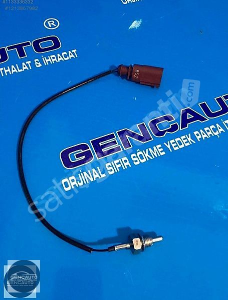 VW GOLF 7 CADDY EGZOZ SICAKLIK SENSÖRÜ SIFIR ORJ OEM 03L906529 B