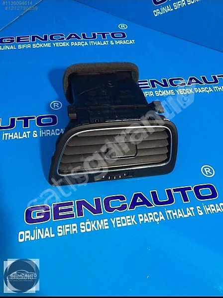 VW GOLF 7 TORPİDO IZGARASI SAĞ SÖKME ORJ OEM 5G1819710 MAT SİYAH