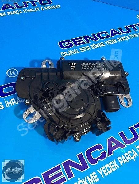 SKODA SÜPER B BAGAJ KİLİT VAKUMU SIFIR ORJİNAL OEM 3V5827887 A