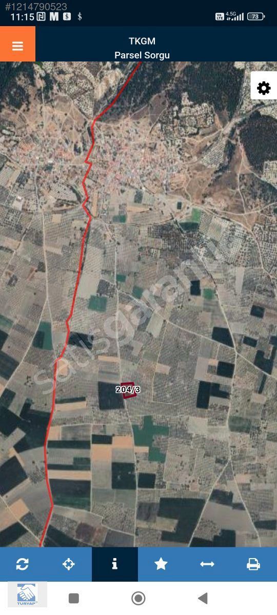 Manisa Kırkağaç Musahoca Satılık 4098 m2 Arazi