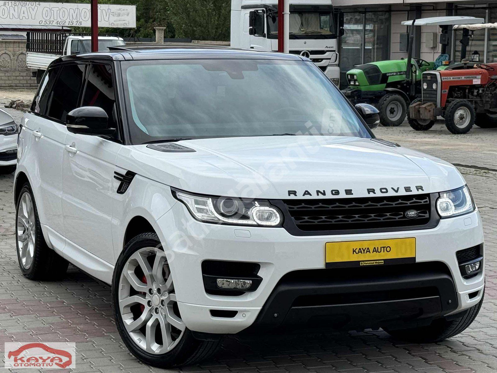 RANGE ROVER SPORT 3.0SDV6 HAYALET VAKUM ELK BASAMAK İÇİ KIRMIZI