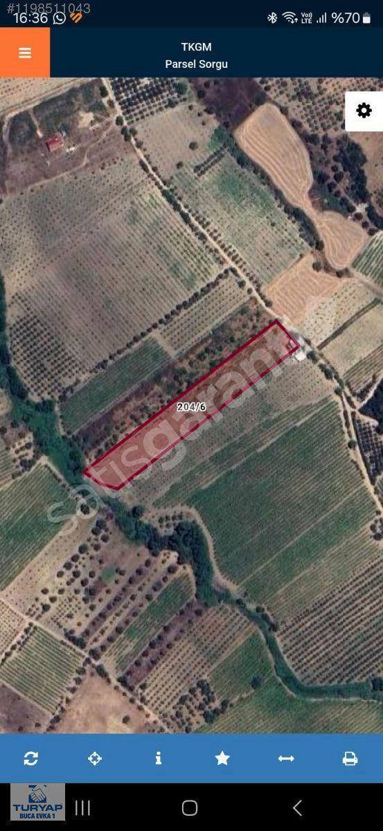 Turyap'tan Anayol Kenarında Satılık 7 Dönüm Tarla