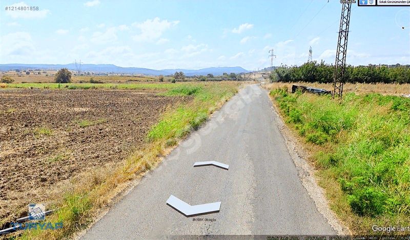 ÇANAKKALE BİGA KORUOBA KÖYÜ 10.137 M2 DENİZİ GÖREN KUPON TARLA