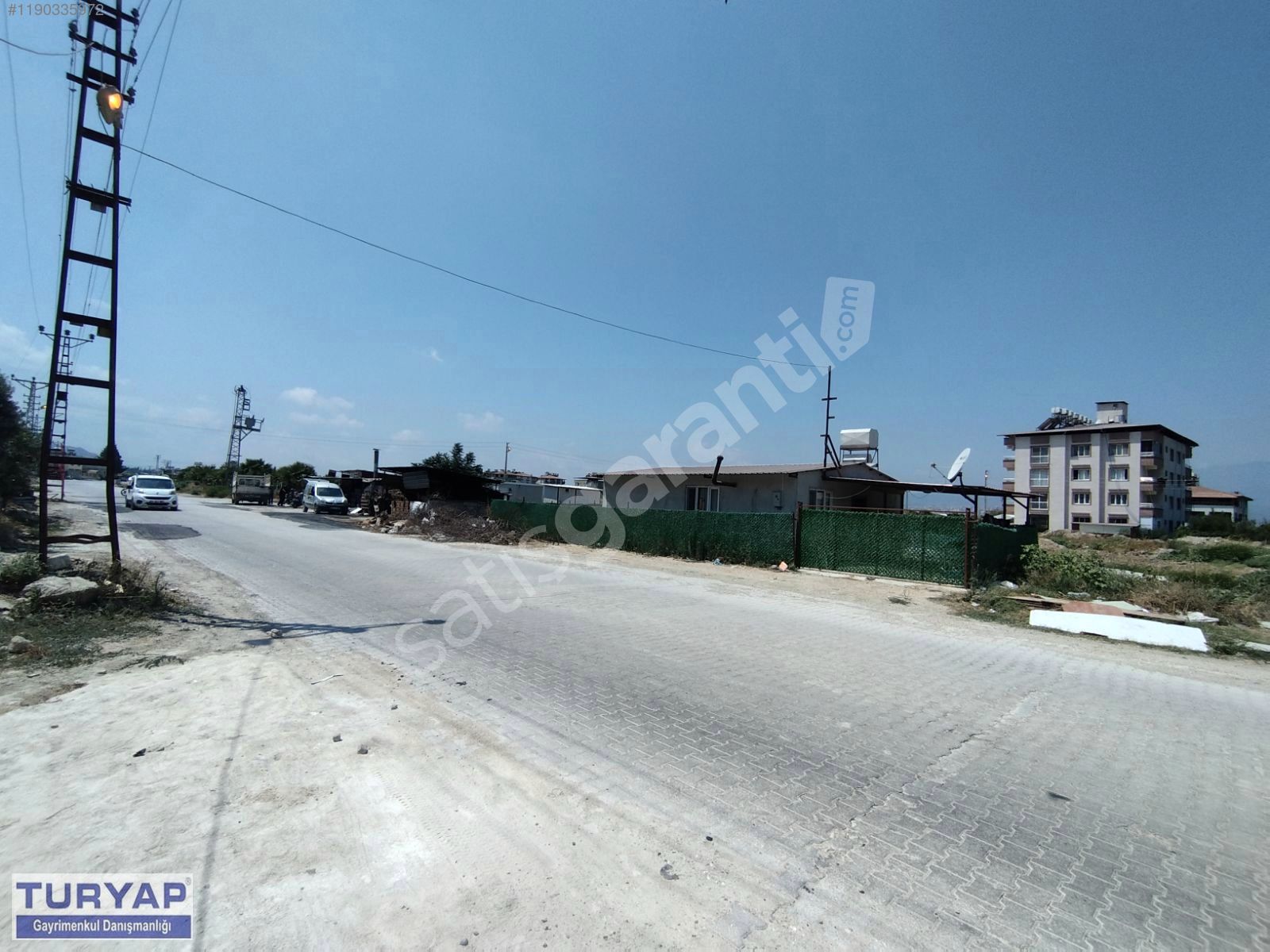 KÜÇÜKDALYAN SANAYİ YOLUNA SIFIR SATILIK PARSEL