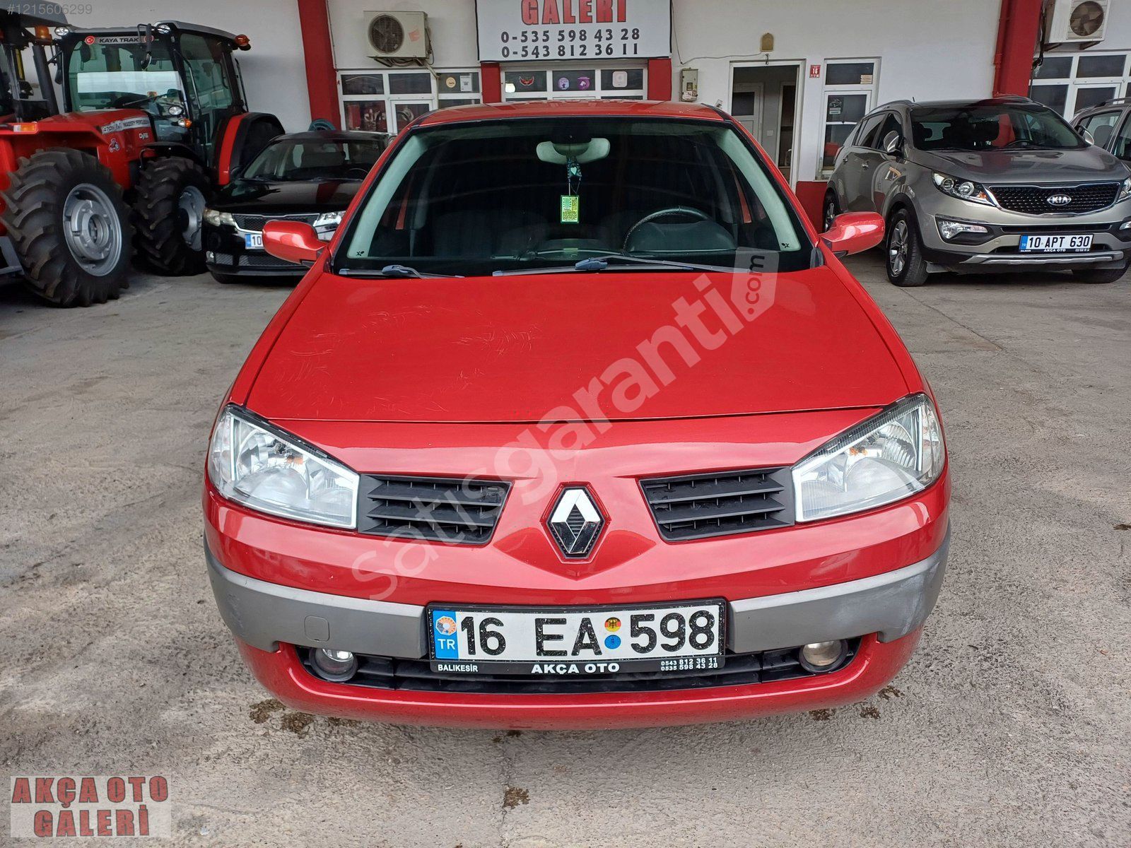 AKÇA OTOMOTİVDEN 2004 MODEL 1.5 DCİ MEGAN II DİNAMİK