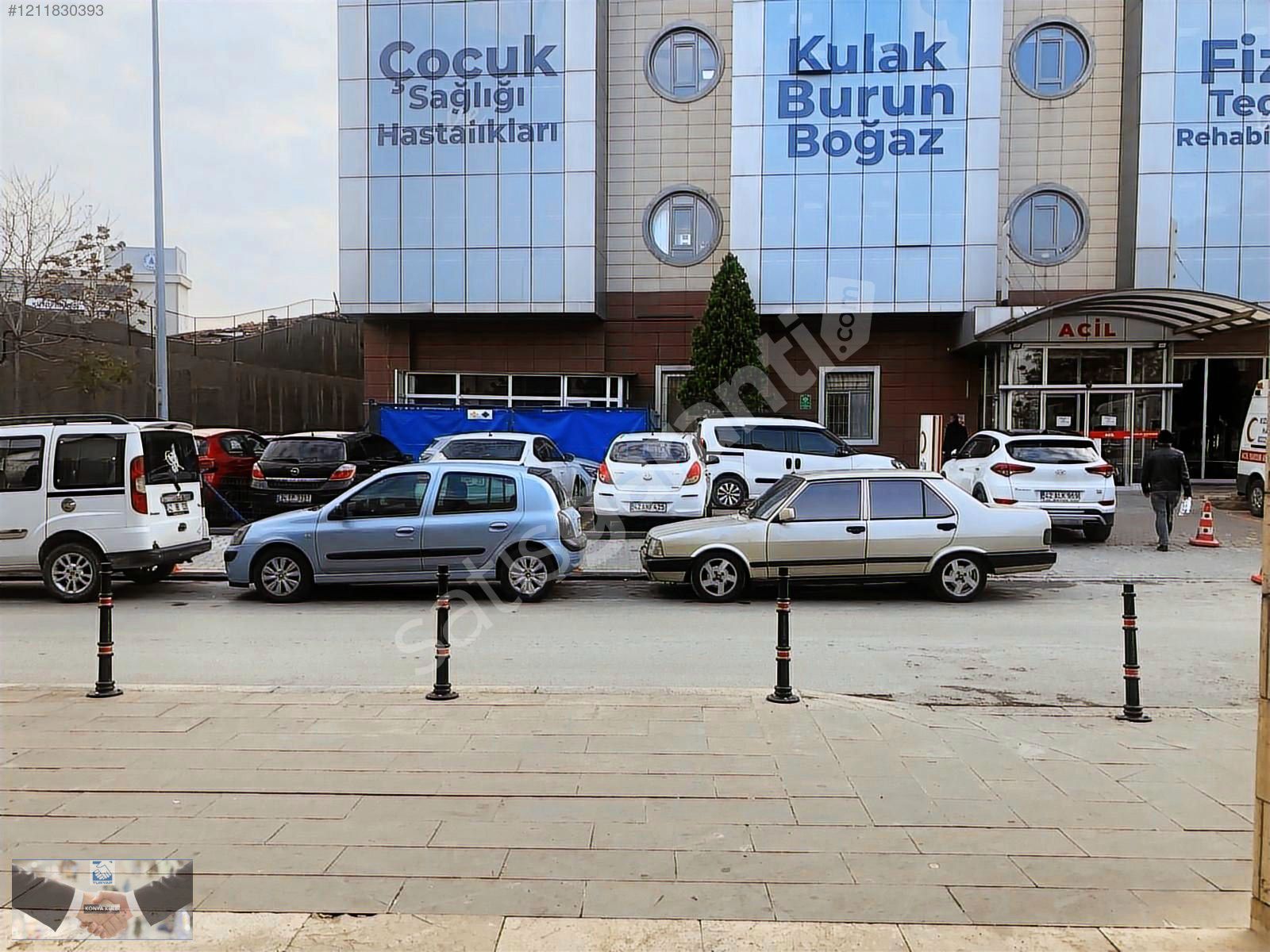 TURYAP'TAN KIZILAY HASTANESI YANINDA SATILIK KOSE DÜKKAN