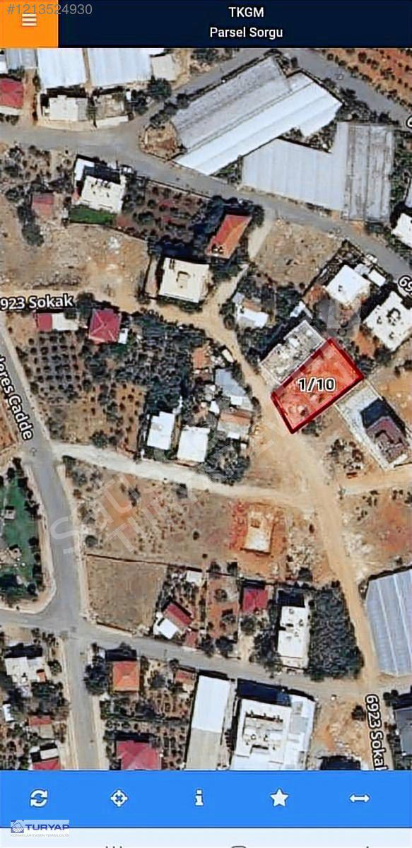VARSAK MENDERES'TE SATILIK 621 M2 KONUT İMARLI ARSA