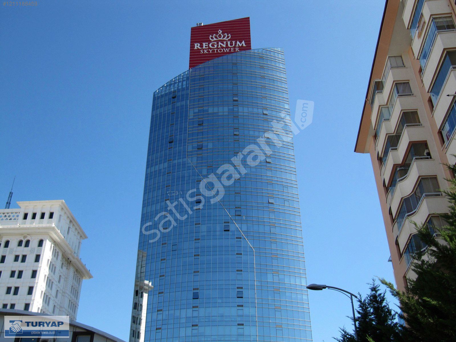 TURYAP'TAN REGNUM SKY TOWER'DA FULL MOBİLYALI SATILIK OFİS