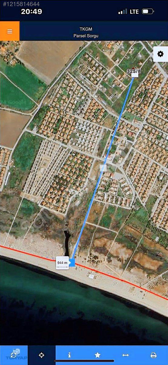 Turyaptan Salihleraltinda müstakil arsa