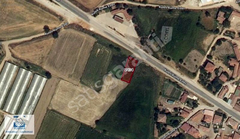 TURYAP'TAN B.ESKİ KULELİ DE ESKİ EDİRNE ASFALT ÜZERİ 523 m2 ARSA