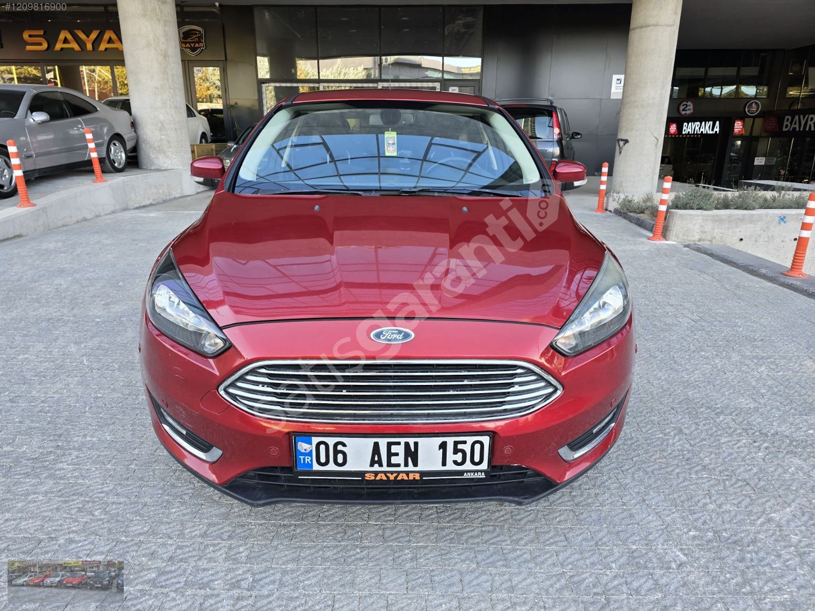 2016 FORD FOCUS 1.0 ECOBOOST 125 BG TİTANİUM OTOMATİK 111.000 KM