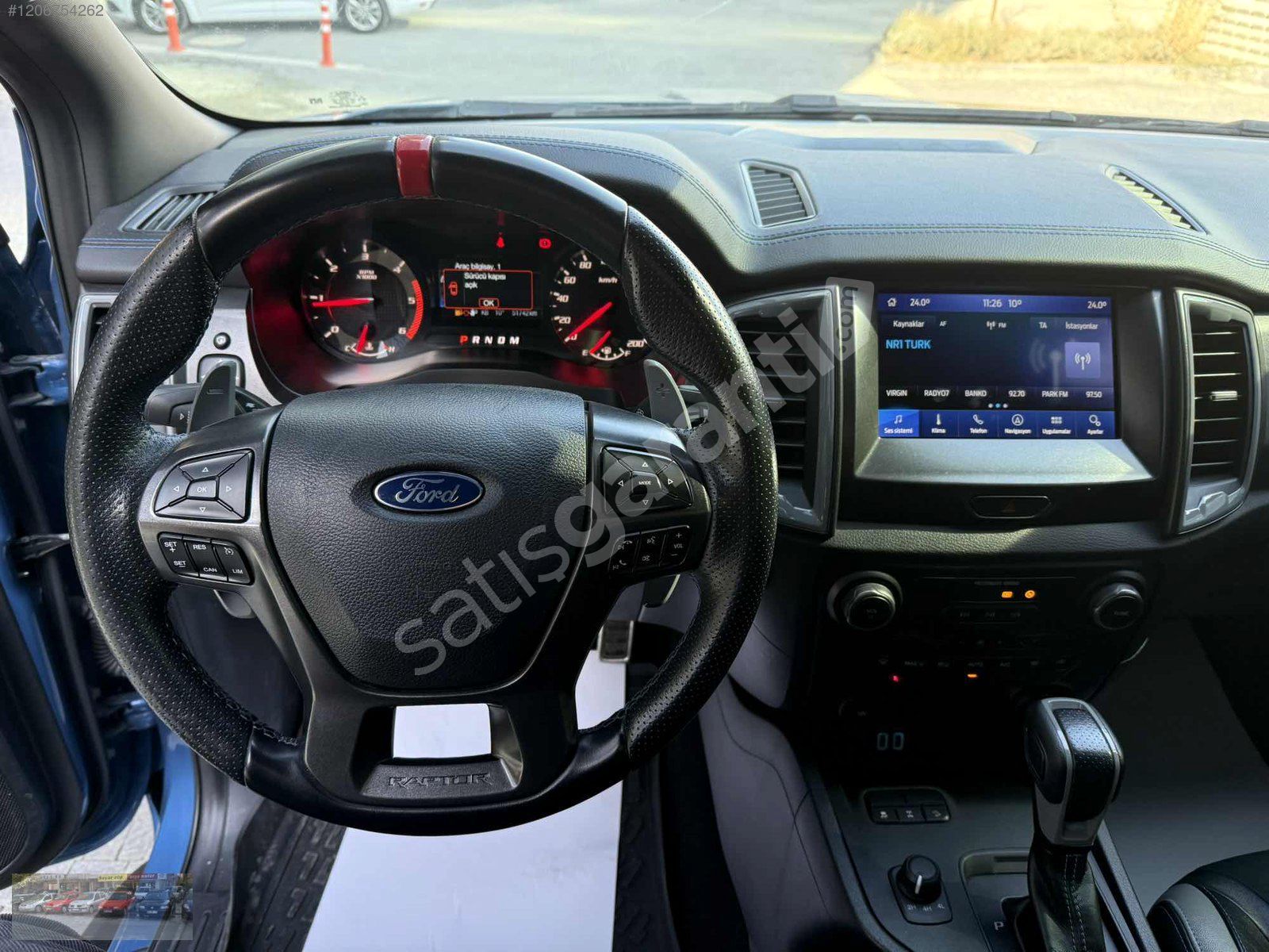 HATASIZ BOYASIZ 2021 FORD RANGER RAPTOR 2.0 EcoBlue 4X4 OTOMATİK