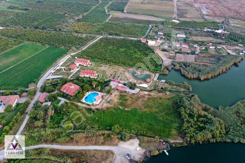 DALYAN KANALINA SIFIR,17.000 m2 ARAZİ İÇİNDE SATILIK ÇİFTLİK EVİ