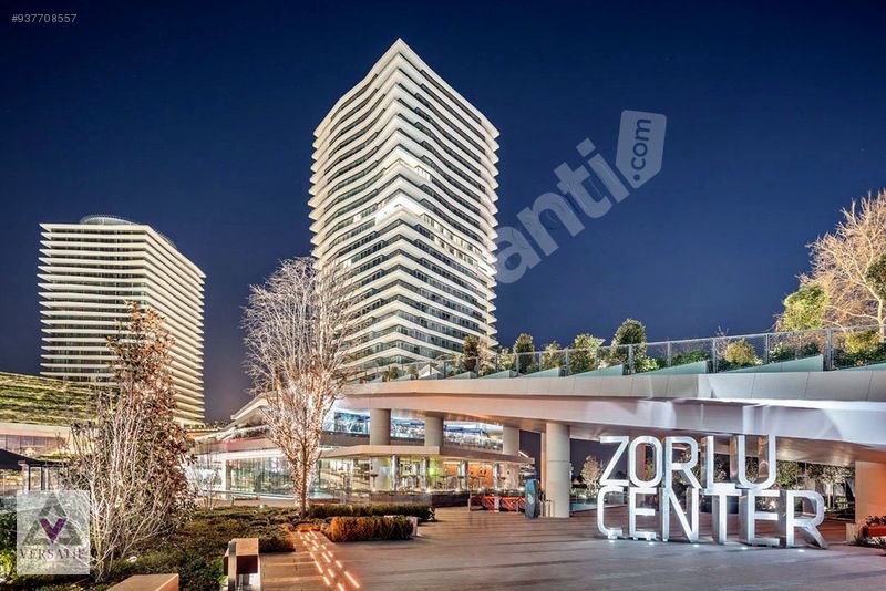 Zorlu Center da Satılık Bahçe Katı 1884 m2 Harika Ofis