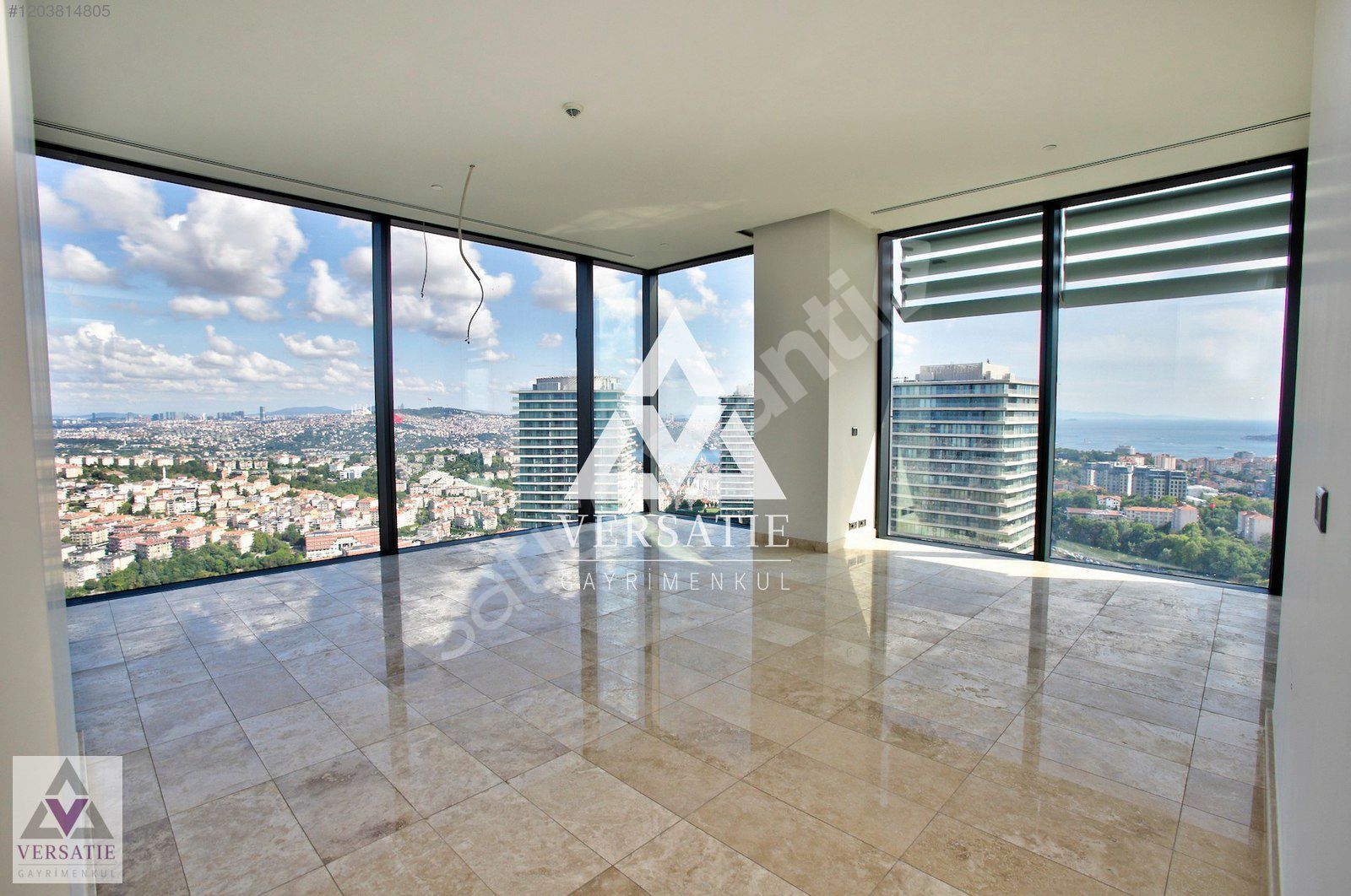 ÇİFTÇİ TOWER'DA BOĞAZ MANZARALI SATILIK 3+1 C TİPİ